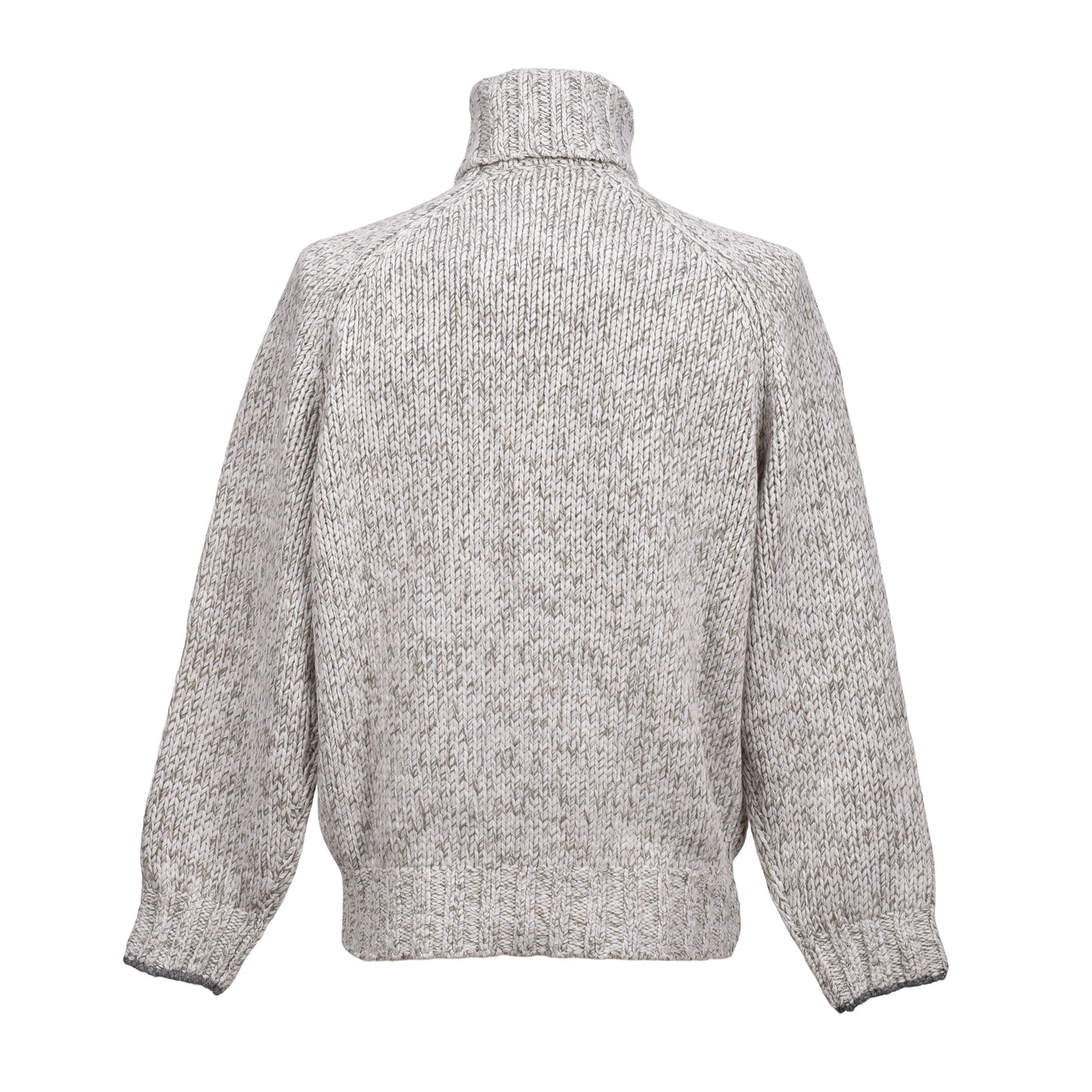 BRUNELLO CUCINELLI MEN'S HEAVY KNIT CASHMERE TURTLE NECK SWEATER /PULLOVER