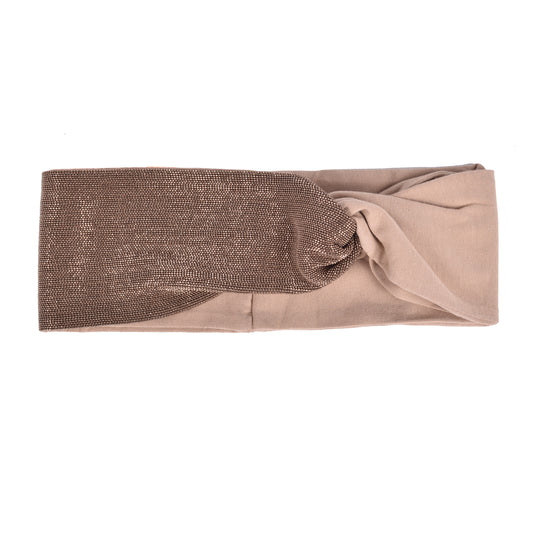 BRUNELLO CUCINELLI WOMEN'S MONILLI BEAD HEAD BAND/EAR WARMERS