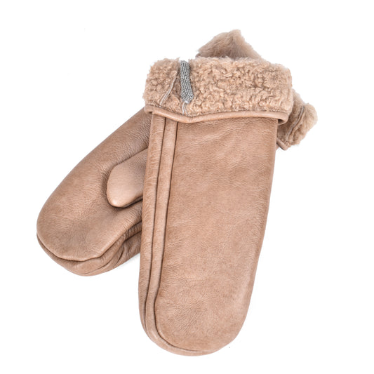 BRUNELLO CUCINELLI WOMEN'S GLOVE MPMGA90026_C9635 NWT
