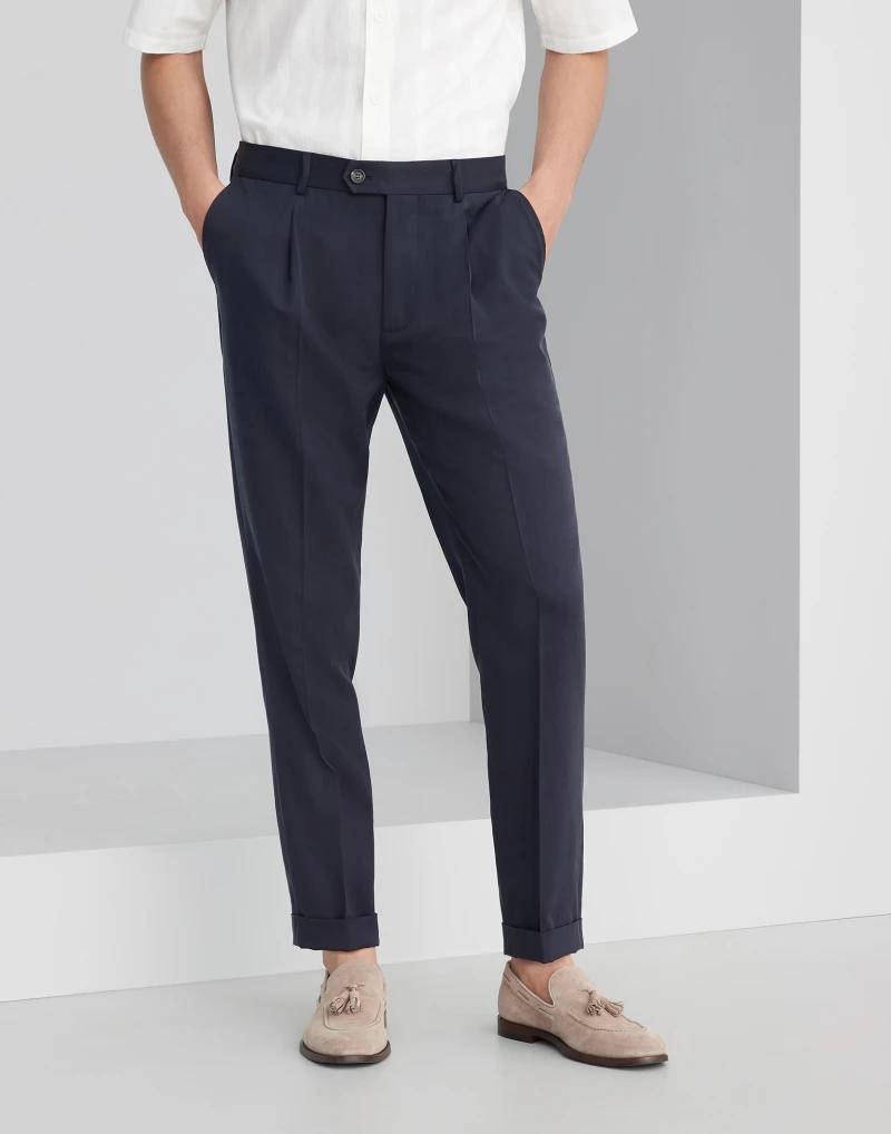 BRUNELLO CUCINELLI MEN'S PANTS MB412L00H_C1021 NWT