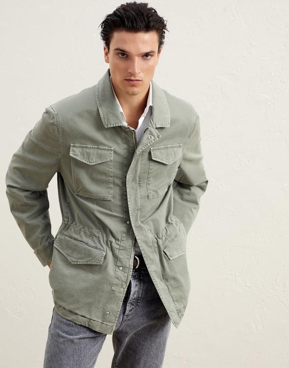 BRUNELLO CUCINELLI MEN'S JACKET MA0816451_C6269 NWT