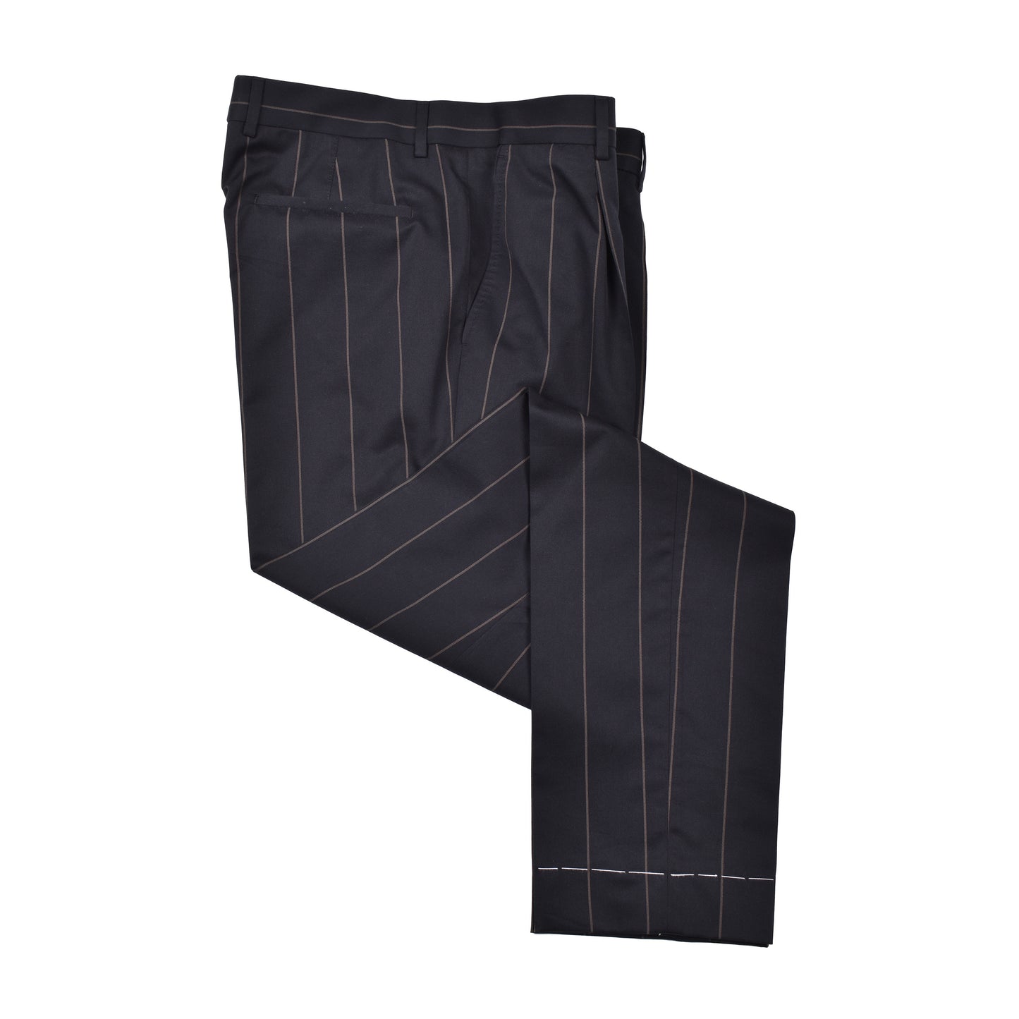 BRUNELLO CUCINELLI MEN'S WOOL BLEND 3 BUTTON CASUAL STRIPED SUIT NEW