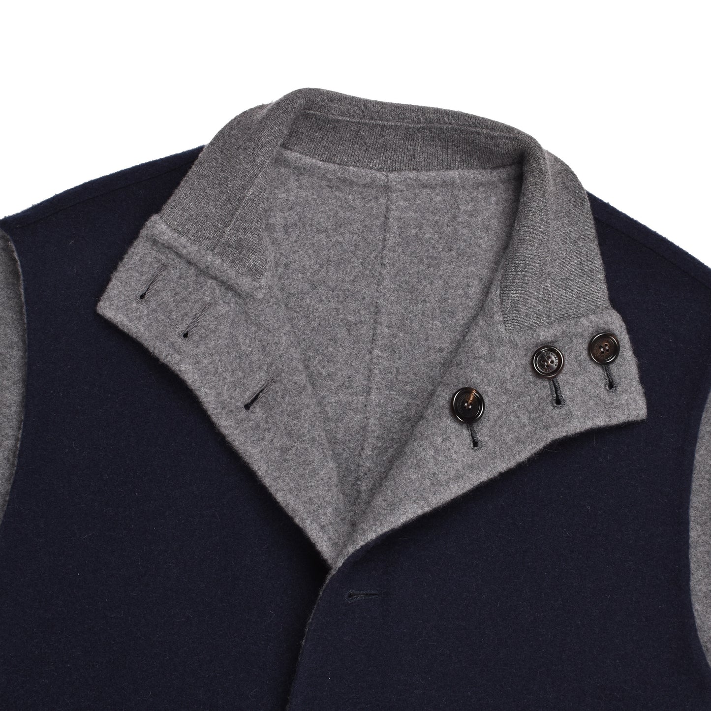 BRUNELLO CUCINELLI MEN'S 100% CASHMERE REVERSIBLE TWO TONE VEST NEW