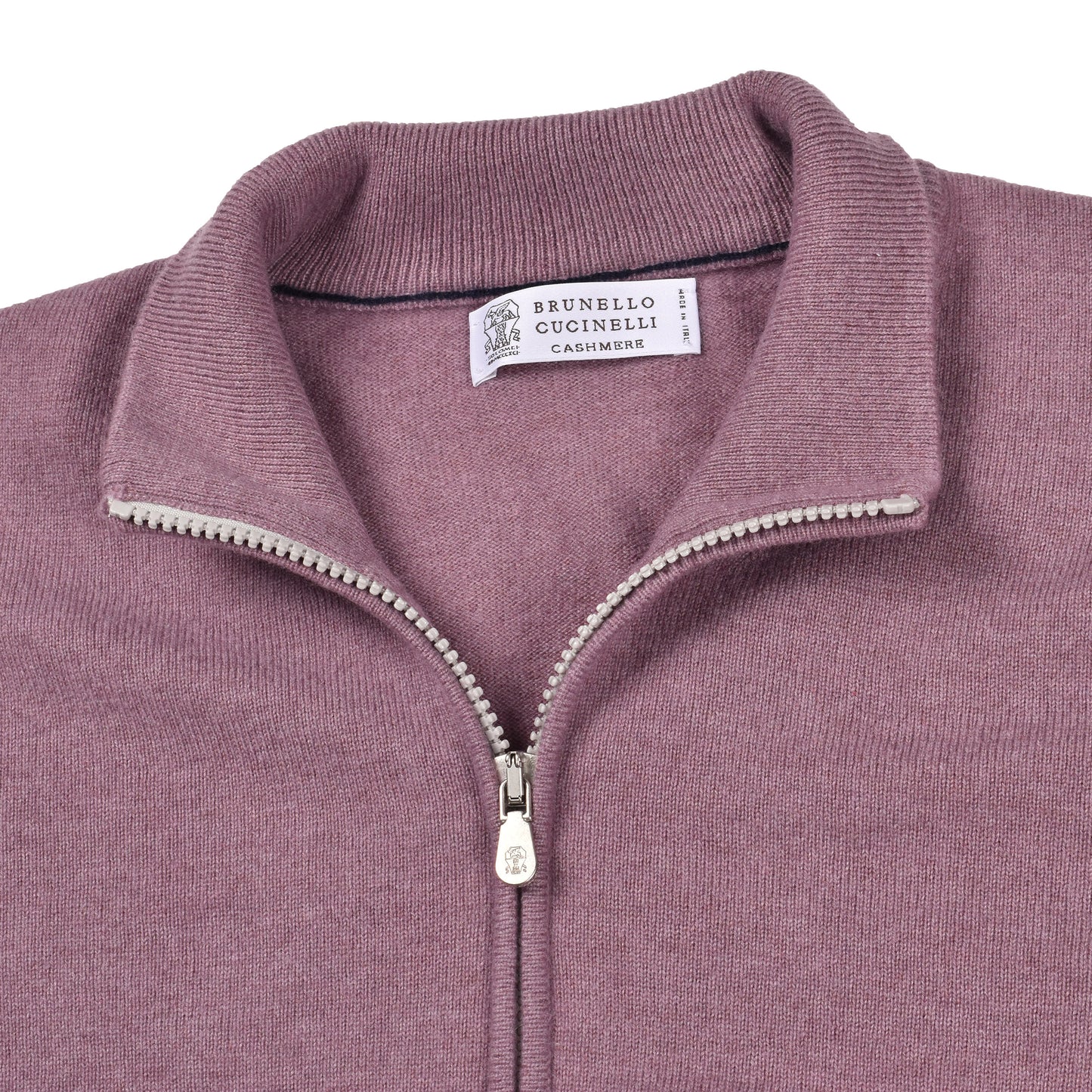 BRUNELLO CUCINELLI MEN'S 100% CASHMERE 1/4 ZIP SWEATER/PULLOVER NEW