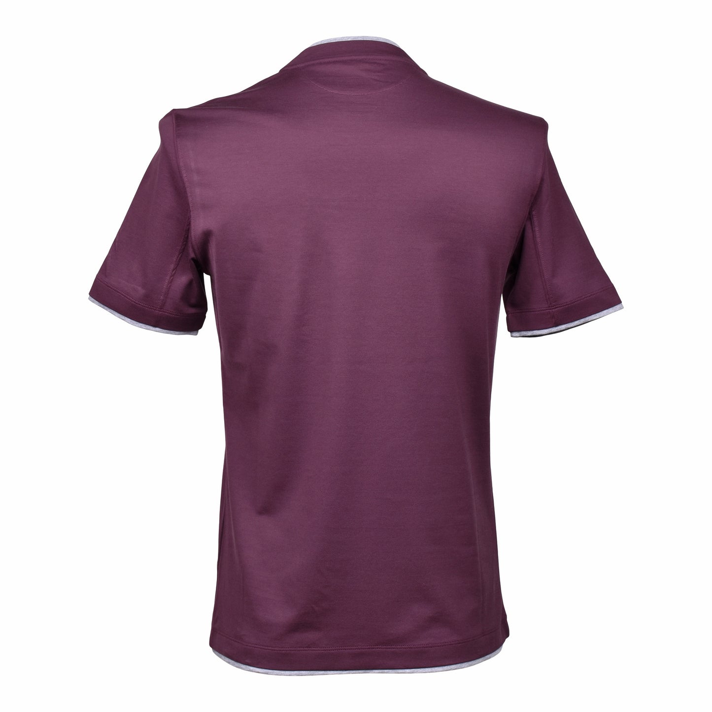 BRUNELLO CUCINELLI MEN'S 100% COTTON CREW NECK SHORT SLIM FIT CASUAL T-SHIRT NEW