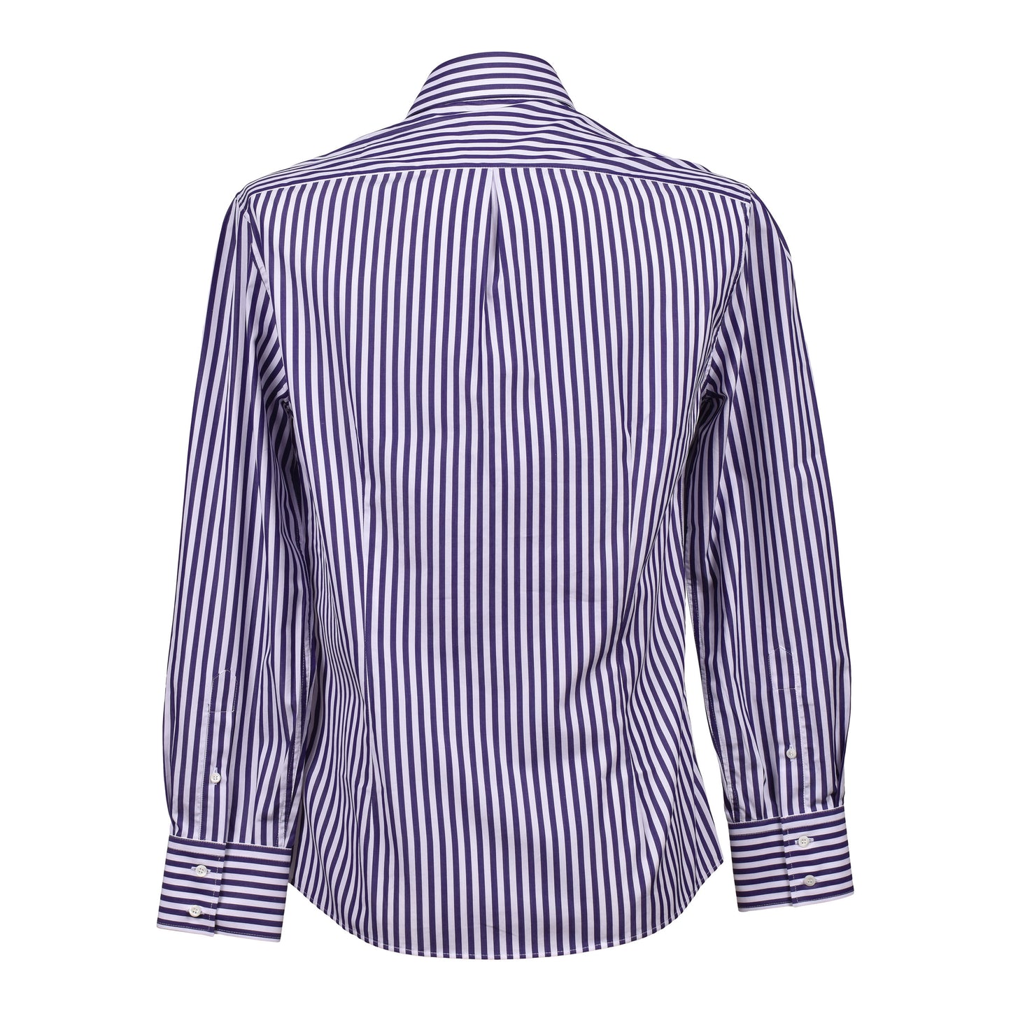 BRUNELLO CUCINELLI MEN'S 100% COTTON SLIM FIT STRIPED BUTTON DOWN DRESS SHIRT