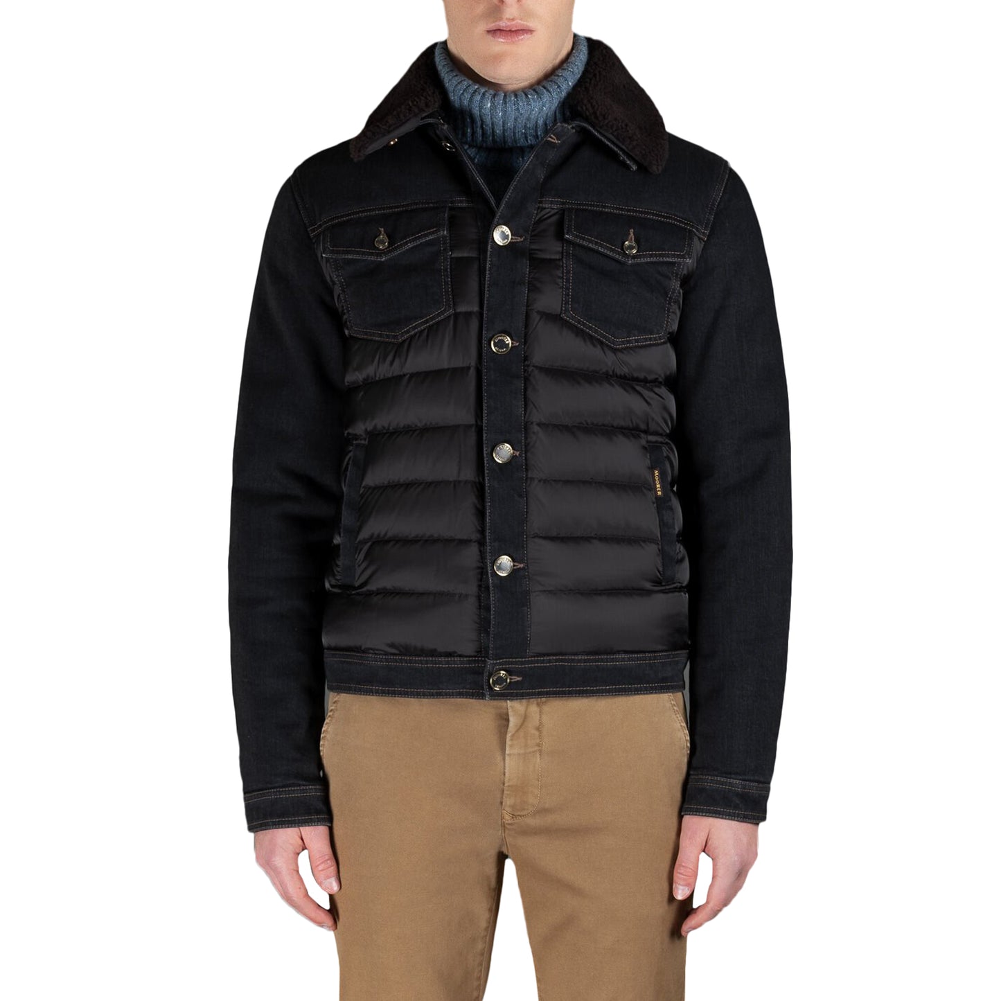 MOORER MEN'S JACKET MOUGI100234TEPA245_U0001 NWT