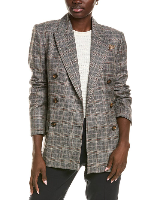 BRUNELLO CUCINELLI WOMEN'S BLAZER MD5132341P_C001 NWT