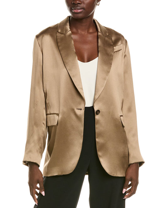 BRUNELLO CUCINELLI WOMEN'S BLAZER MD9492231_C8684 NWT