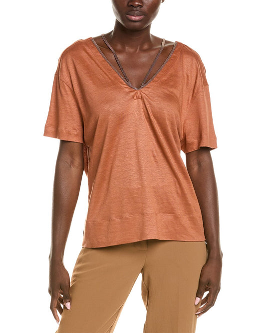 BRUNELLO CUCINELLI WOMEN'S SHIRT MP982BX402_C8640 NWT