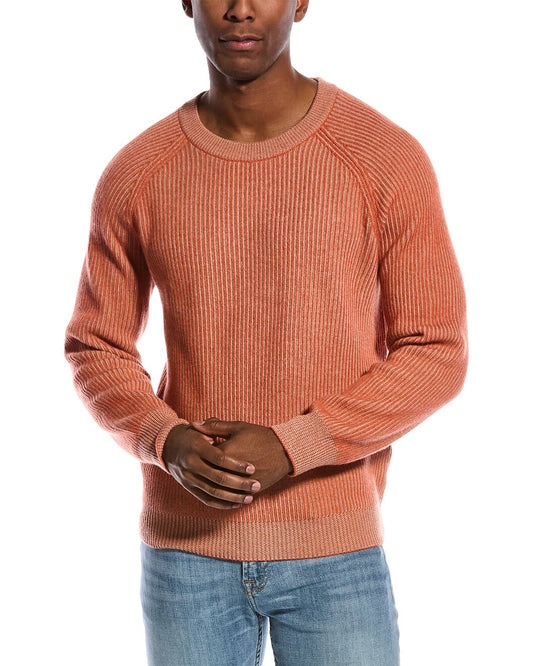 BRUNELLO CUCINELLI MEN'S 100% CASHMERE CREW NECK SWEATER / PULLOVER