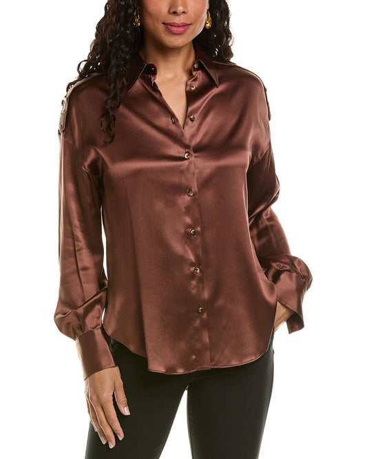 BRUNELLO CUCINELLI WOMEN'S SHIRT M0C59RH126_C8645 NWT
