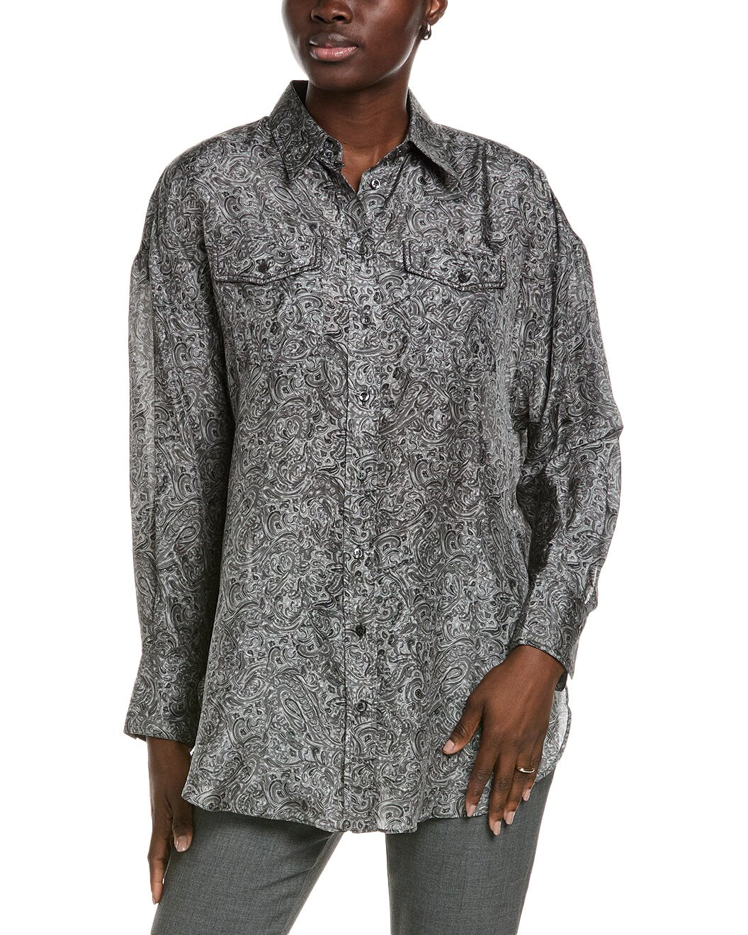 BRUNELLO CUCINELLI WOMEN'S SHIRT MP923RD116_C6903 NWT