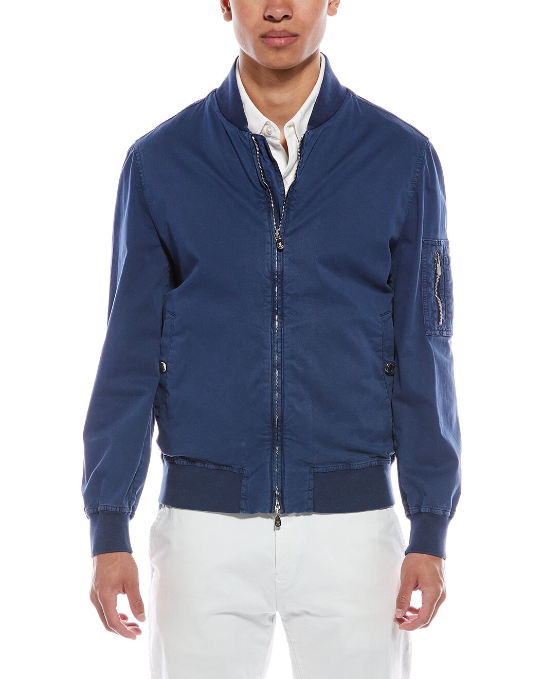 BRUNELLO CUCINELLI MEN'S ZIP UP BASEBALL STYLE JACKET NEW