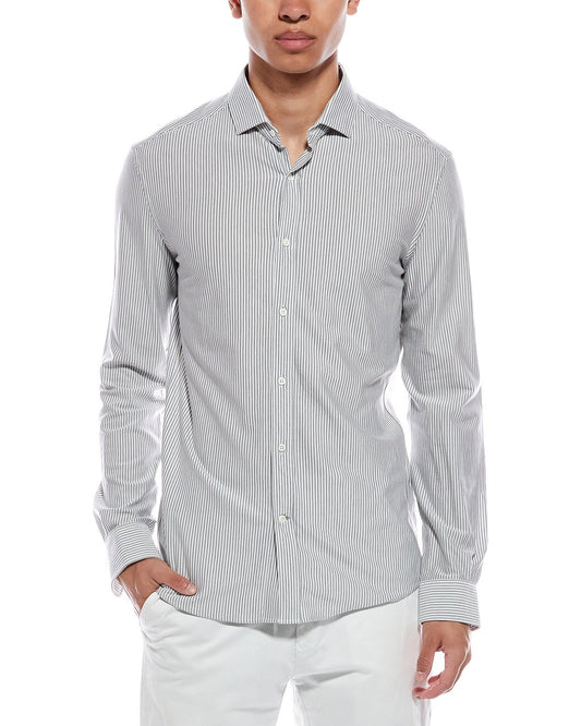BRUNELLO CUCINELLI MEN'S SHIRT MTS836699_C9074 NWT