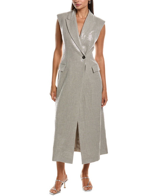 BRUNELLO CUCINELLI WOMEN'S DRESS MH5709655_C969 NWT