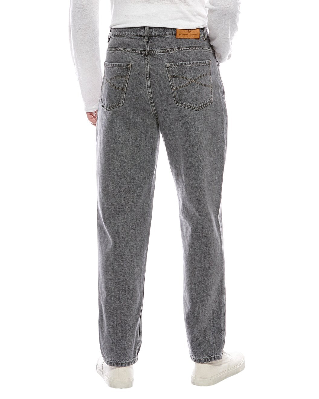 BRUNELLO CUCINELLI MEN'S STRAIGHT FIT FIVE POCKET DENIM STYLE JEAN PANTS NEW