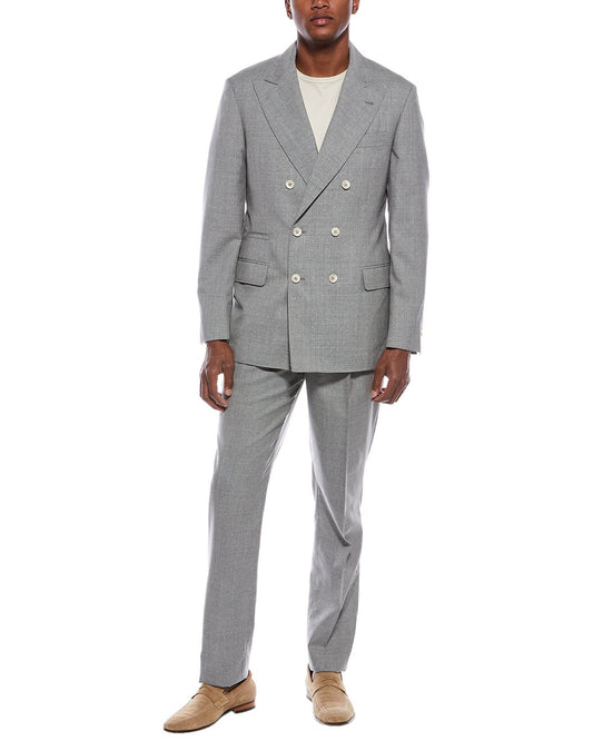 BRUNELLO CUCINELLI MEN'S SUIT MB4077BPH_C001 NWT