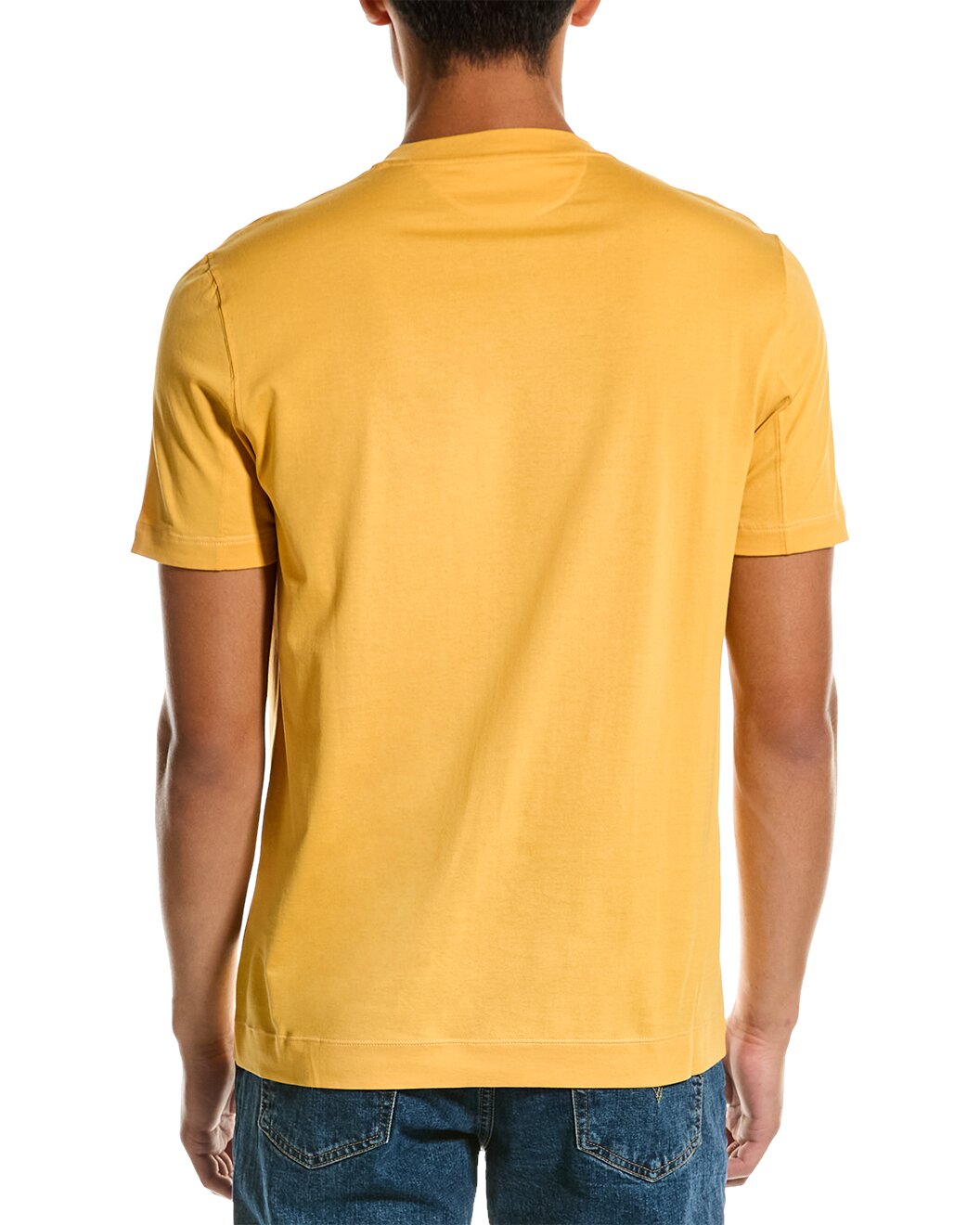 BRUNELLO CUCINELLI MEN'S 100% COTTON REGULAR FIT SHORT SLEEVE CASUAL T-SHIRT