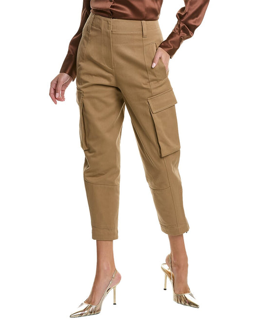 BRUNELLO CUCINELLI WOMEN'S CARGO STYLE CASUAL PANTS/TROUSERS