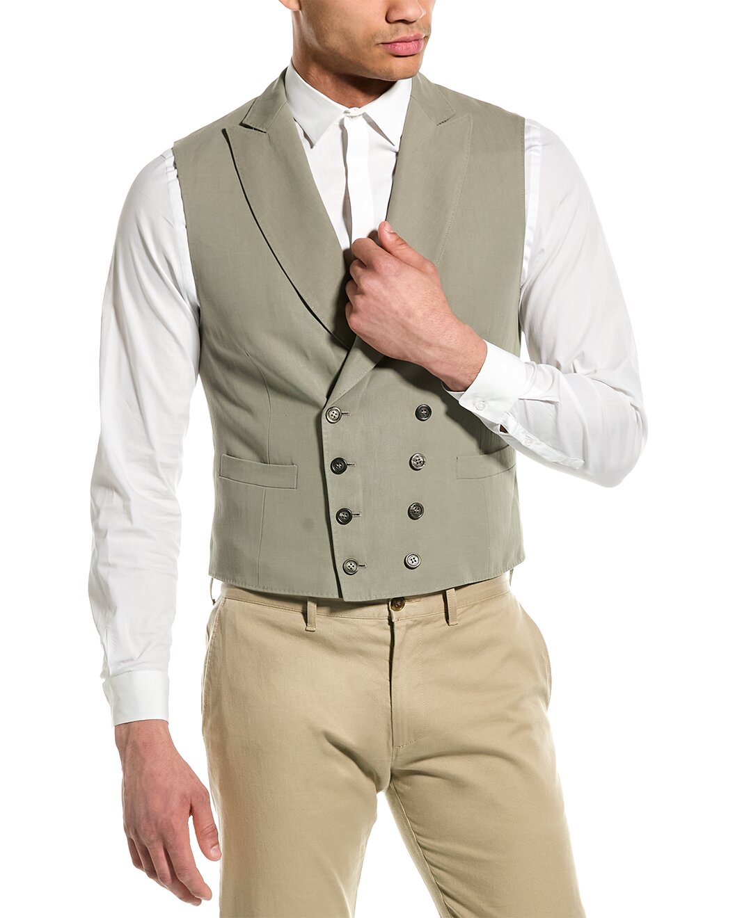 BRUNELLO CUCINELLI MEN'S VEST MD4971932_CR241 NWT