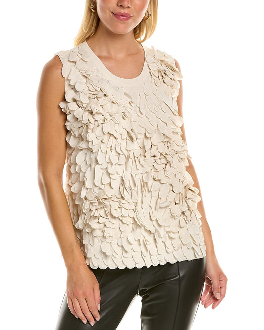 BRUNELLO CUCINELLI WOMEN'S SILK BLEND CASUAL SHIRT/TOP