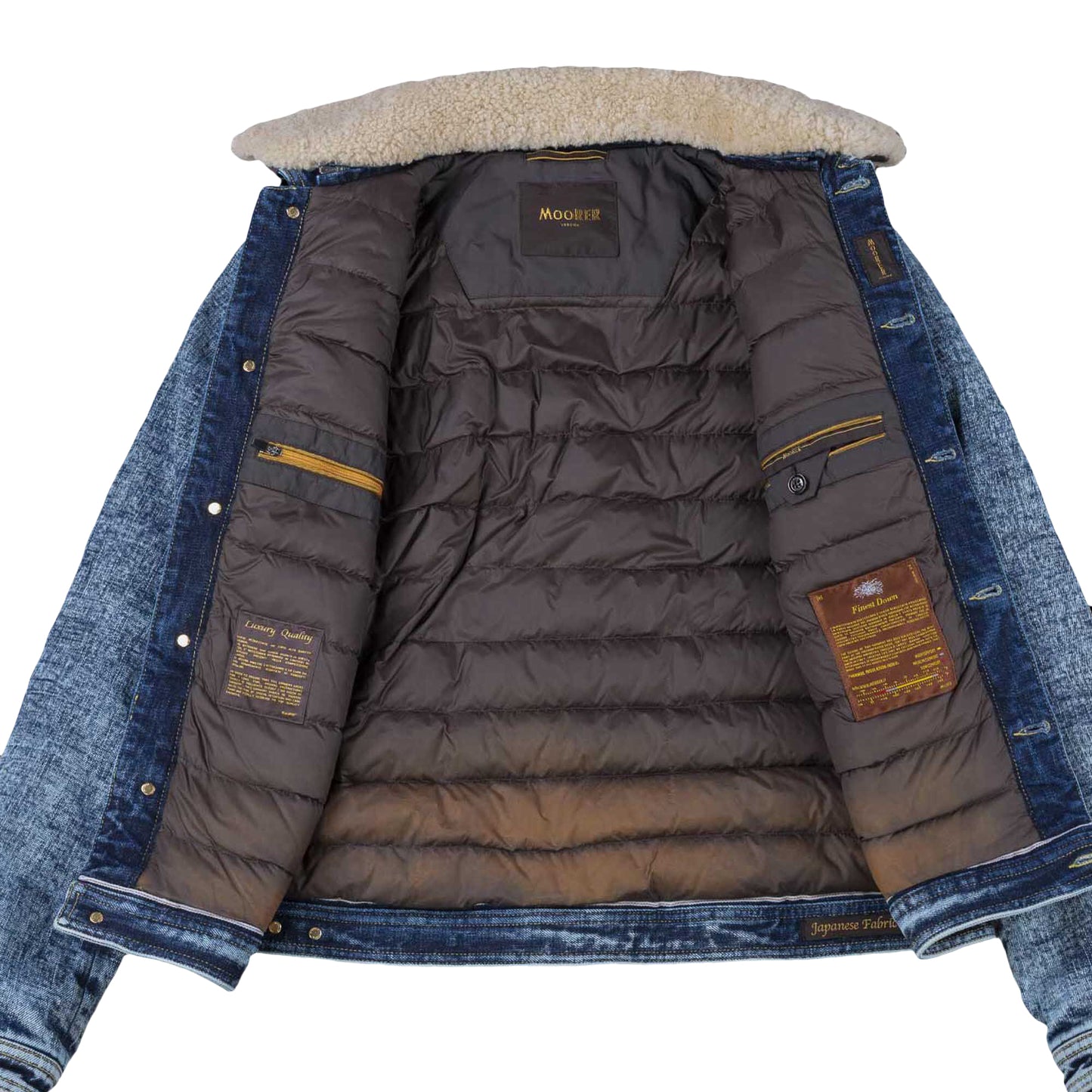 MOORER MEN'S JACKET MOUGI100284TEPA258_U0545 NWT