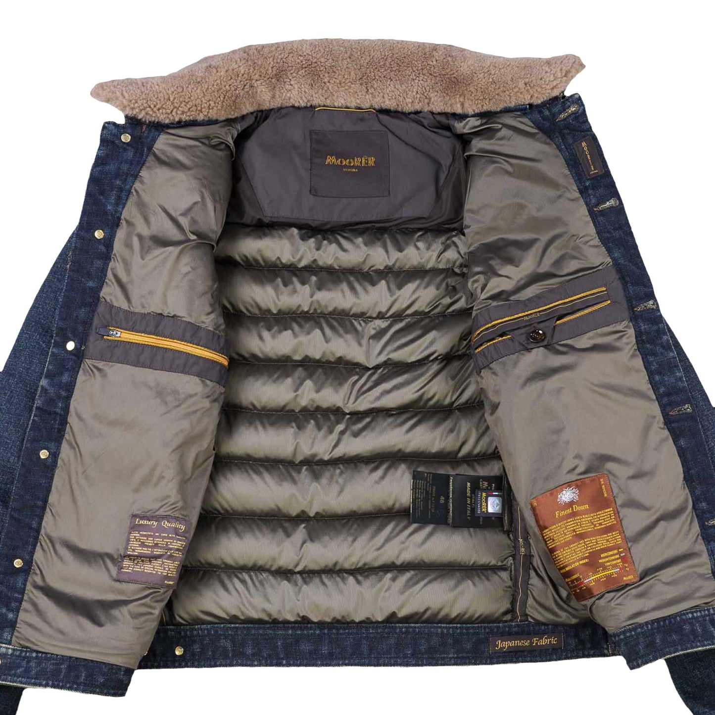 MOORER MEN'S JACKET MOUGI100234TEPA062_U0517 NWT