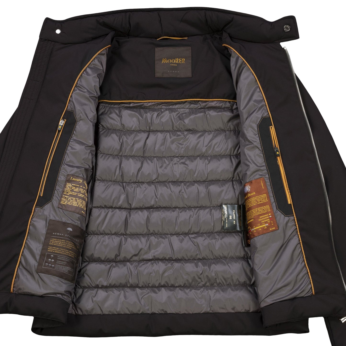 MOORER MEN'S JACKET MOUGI100184TEPA009_U0001 NWT