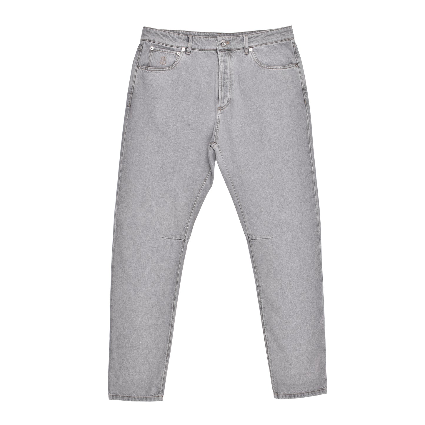 BRUNELLO CUCINELLI MEN'S LEISURE FIT FIVE POCKET DENIM STYLE JEAN PANTS NEW
