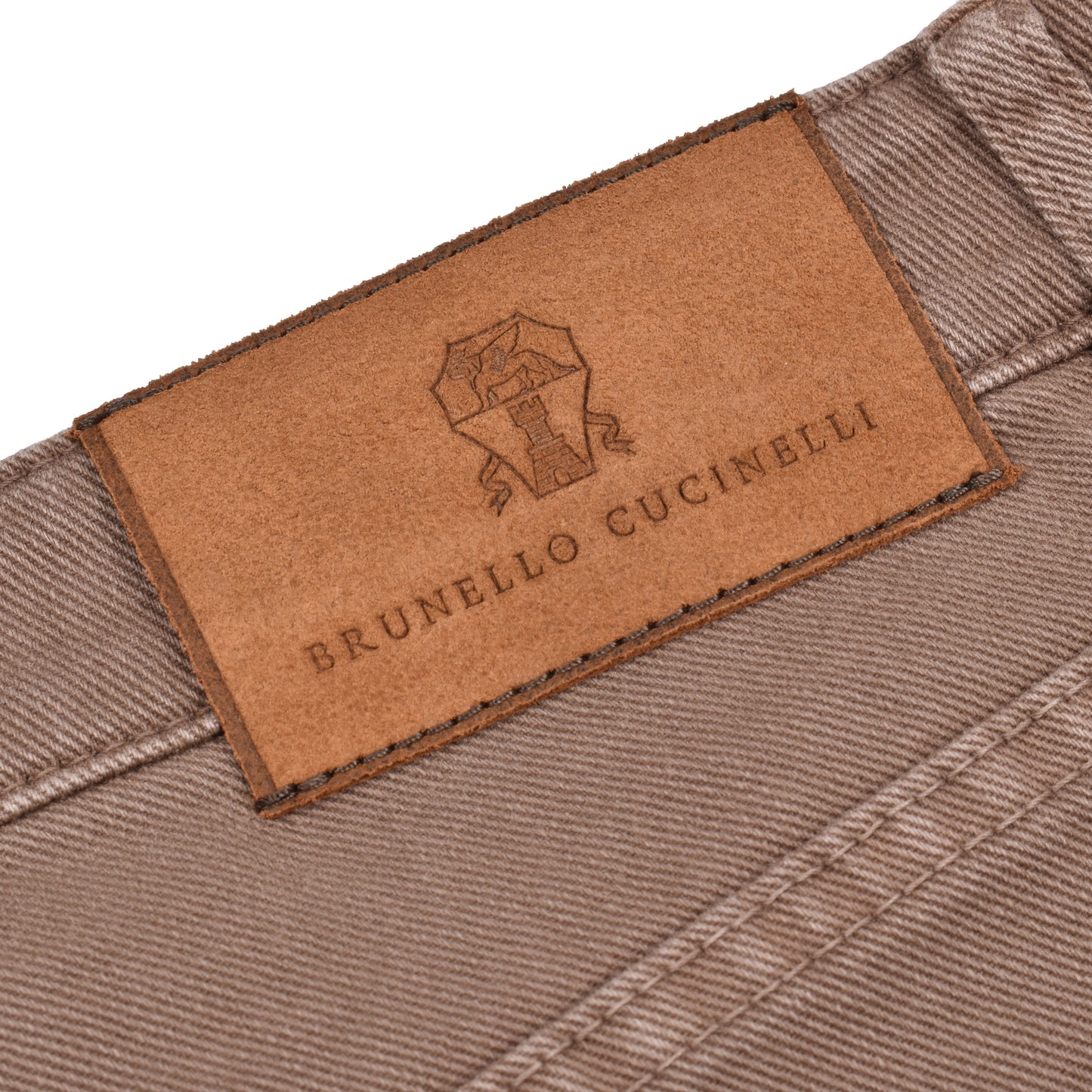BRUNELLO CUCINELLI MEN'S TRADITIONAL FIT FIVE POCKET DENIM STYLE JEAN PANTS NEW