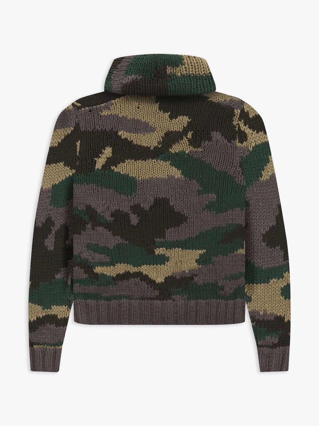 RHUDE MEN'S CAMO CARDIGAN