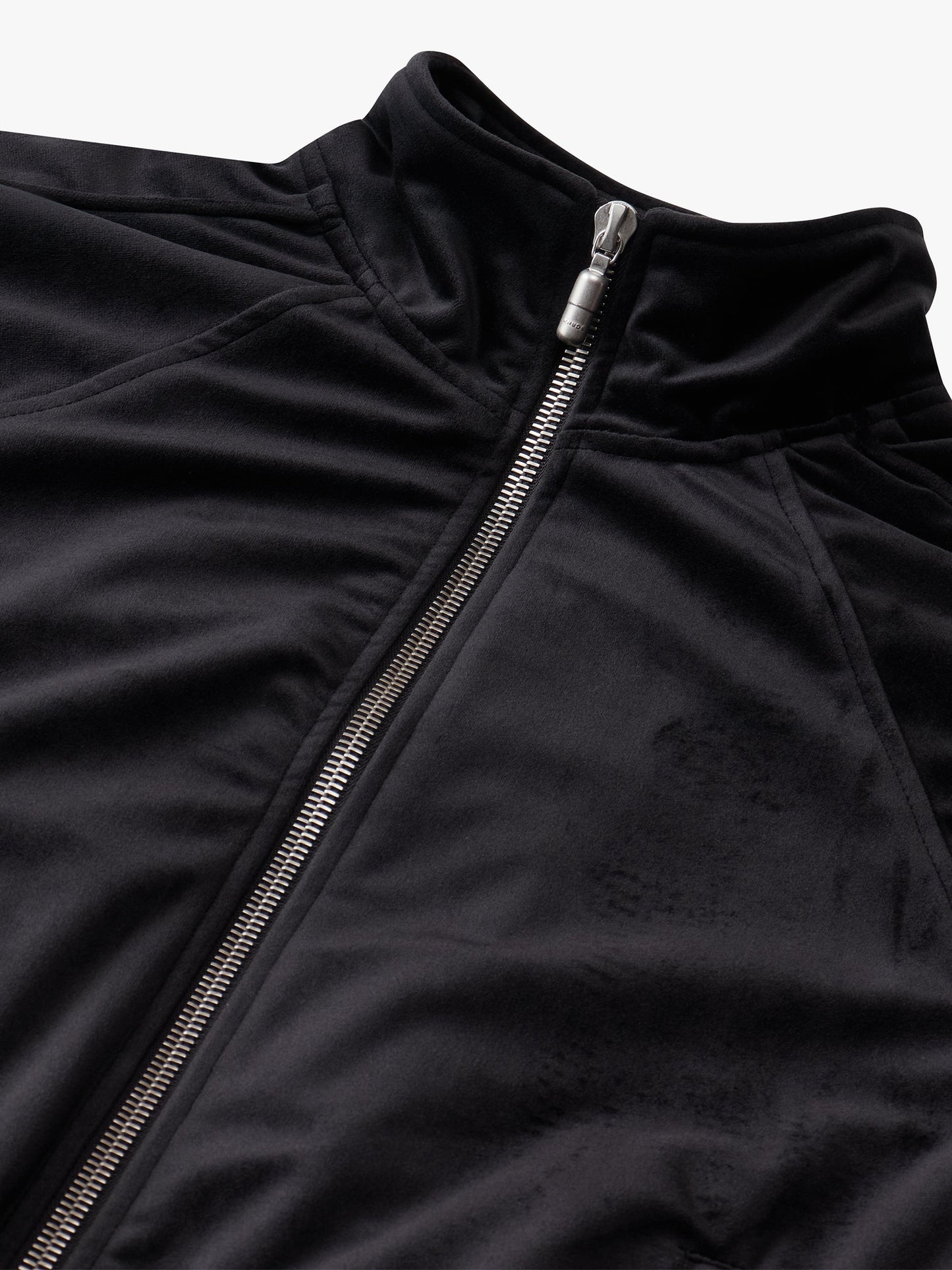 RHUDE MEN'S VELVET TRACK JACKET