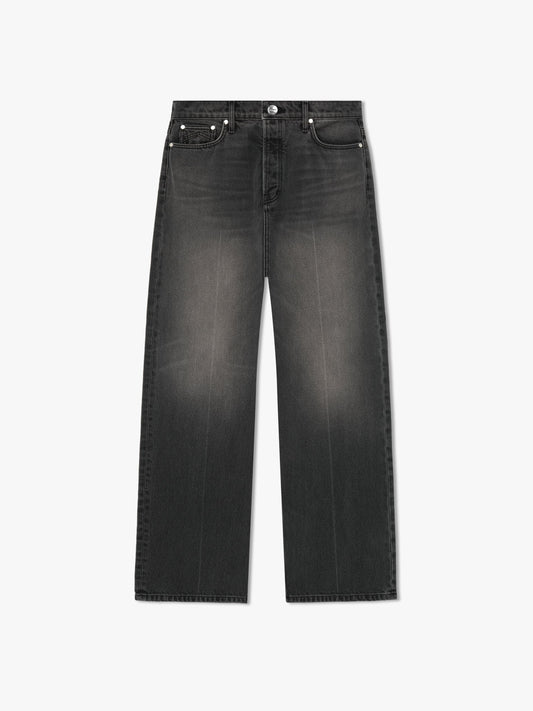 RHUDE MEN'S WIDE LEG DENIM