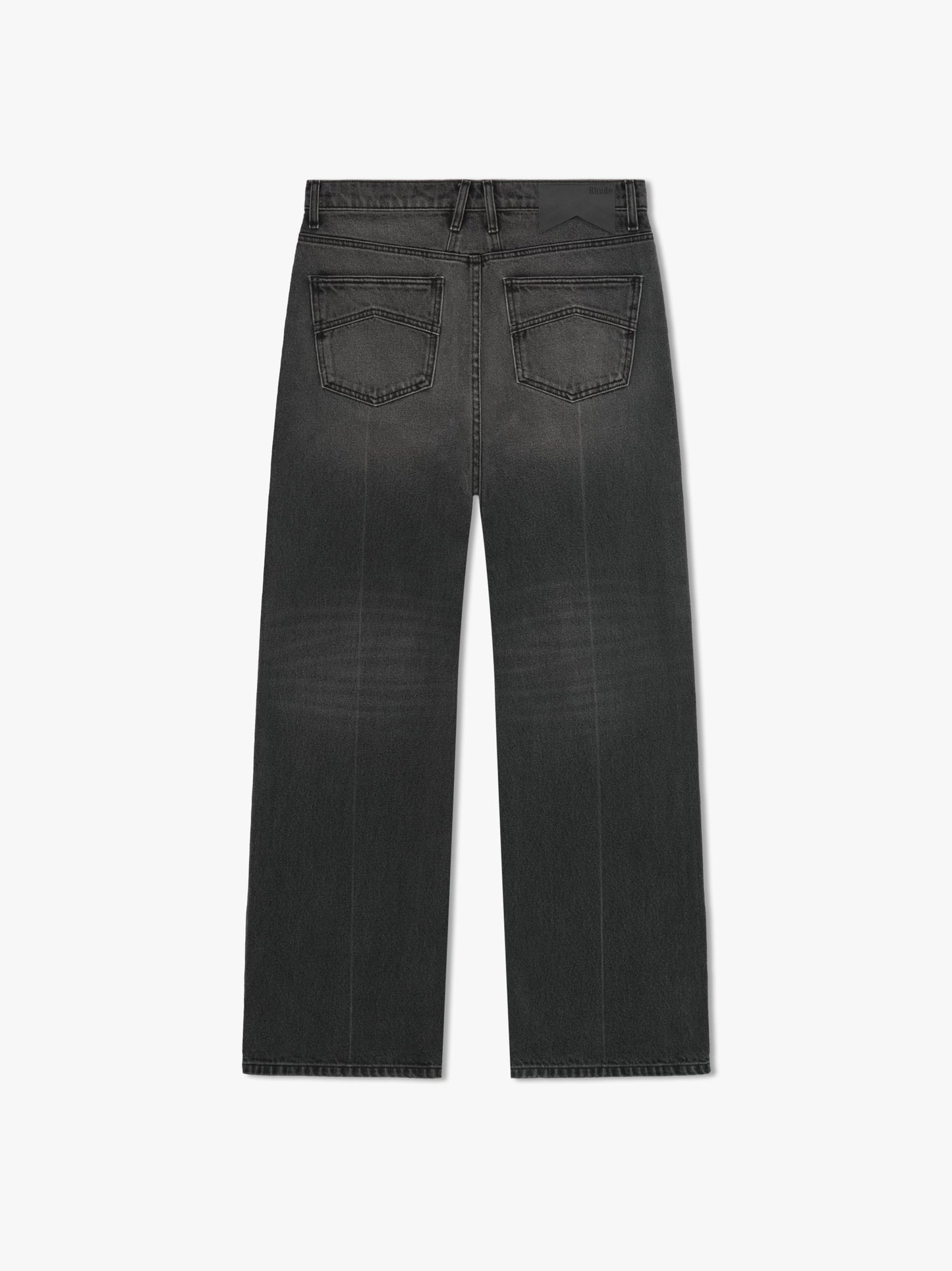 RHUDE MEN'S WIDE LEG DENIM