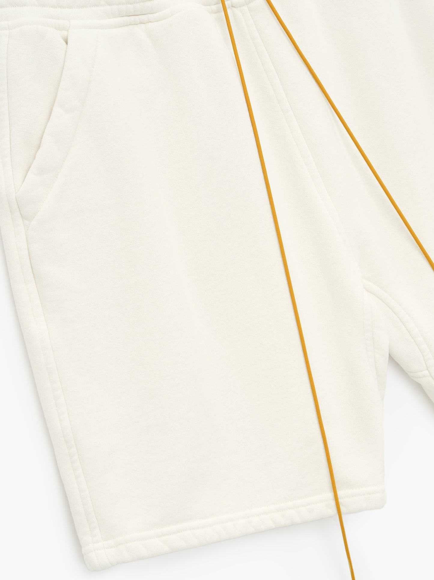 RHUDE MEN'S SWEATSHORT VTG WHITE
