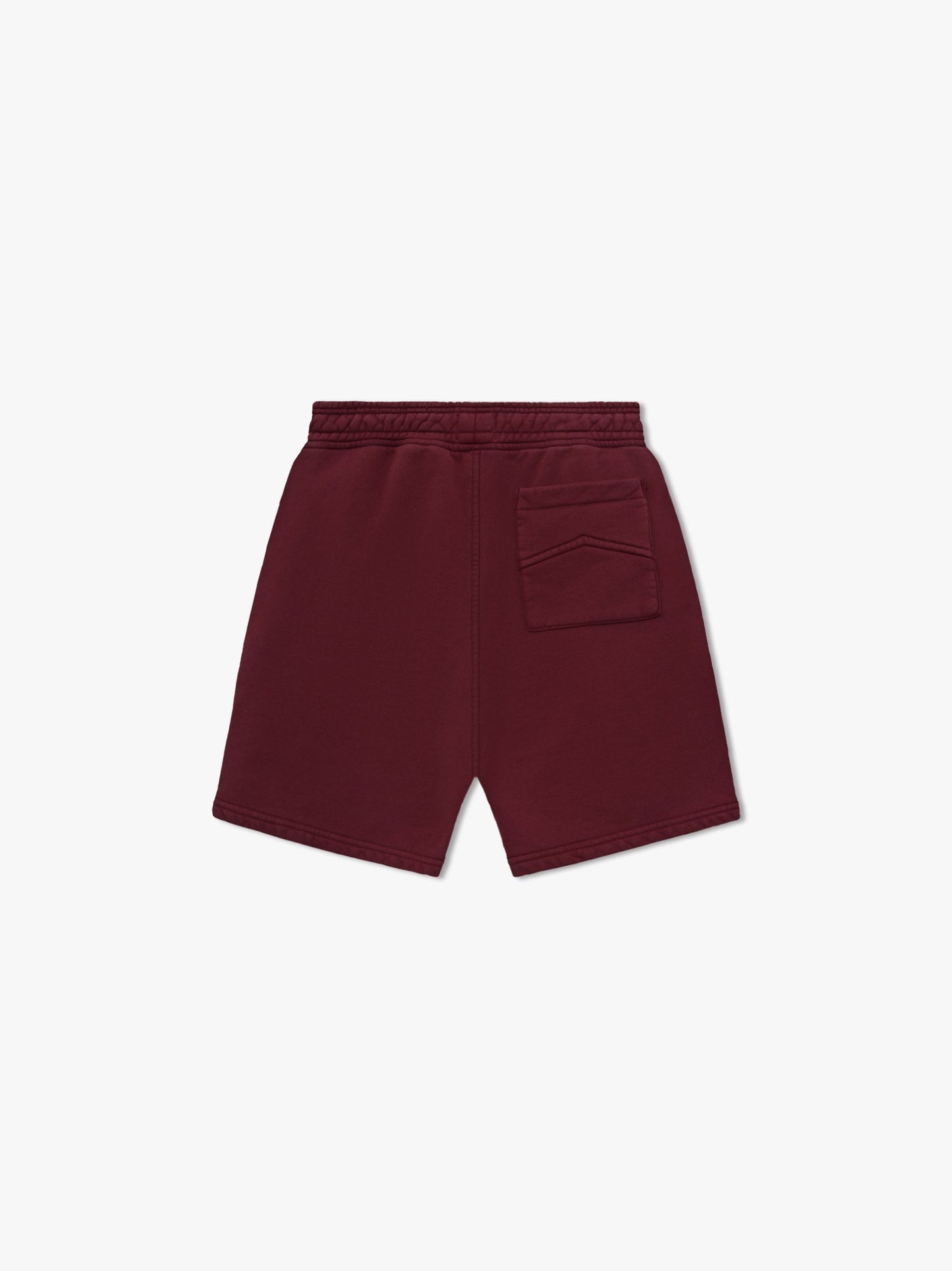 RHUDE MEN'S SWEATSHORT BURGUNDY