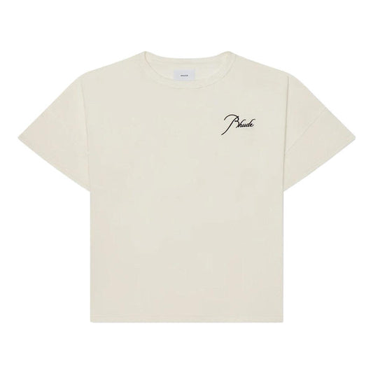 RHUDE MEN'S REVERSE TEE VTG WHITE