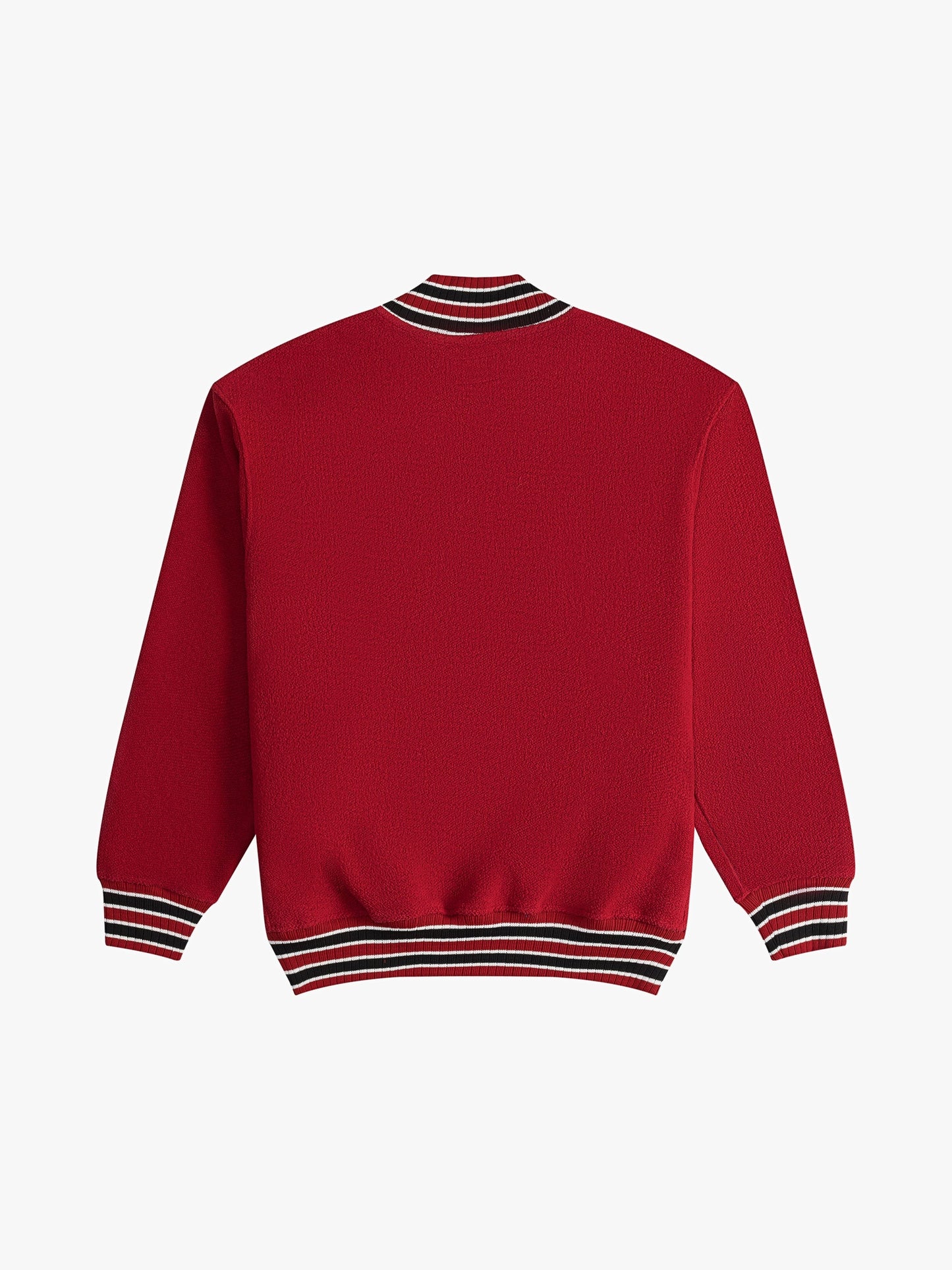 RHUDE MEN'S QUARTER-ZIP VARSITY