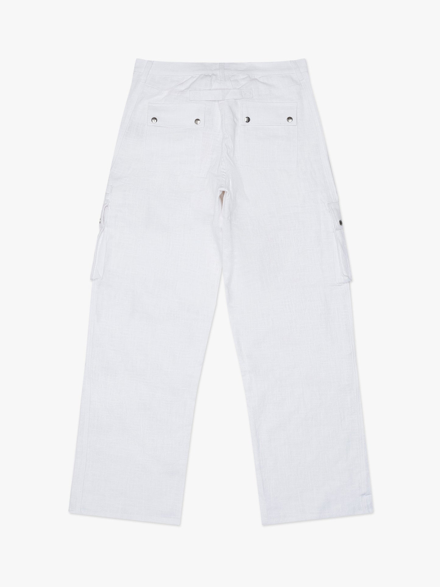 RHUDE MEN'S AMARO LINEN CARGOS