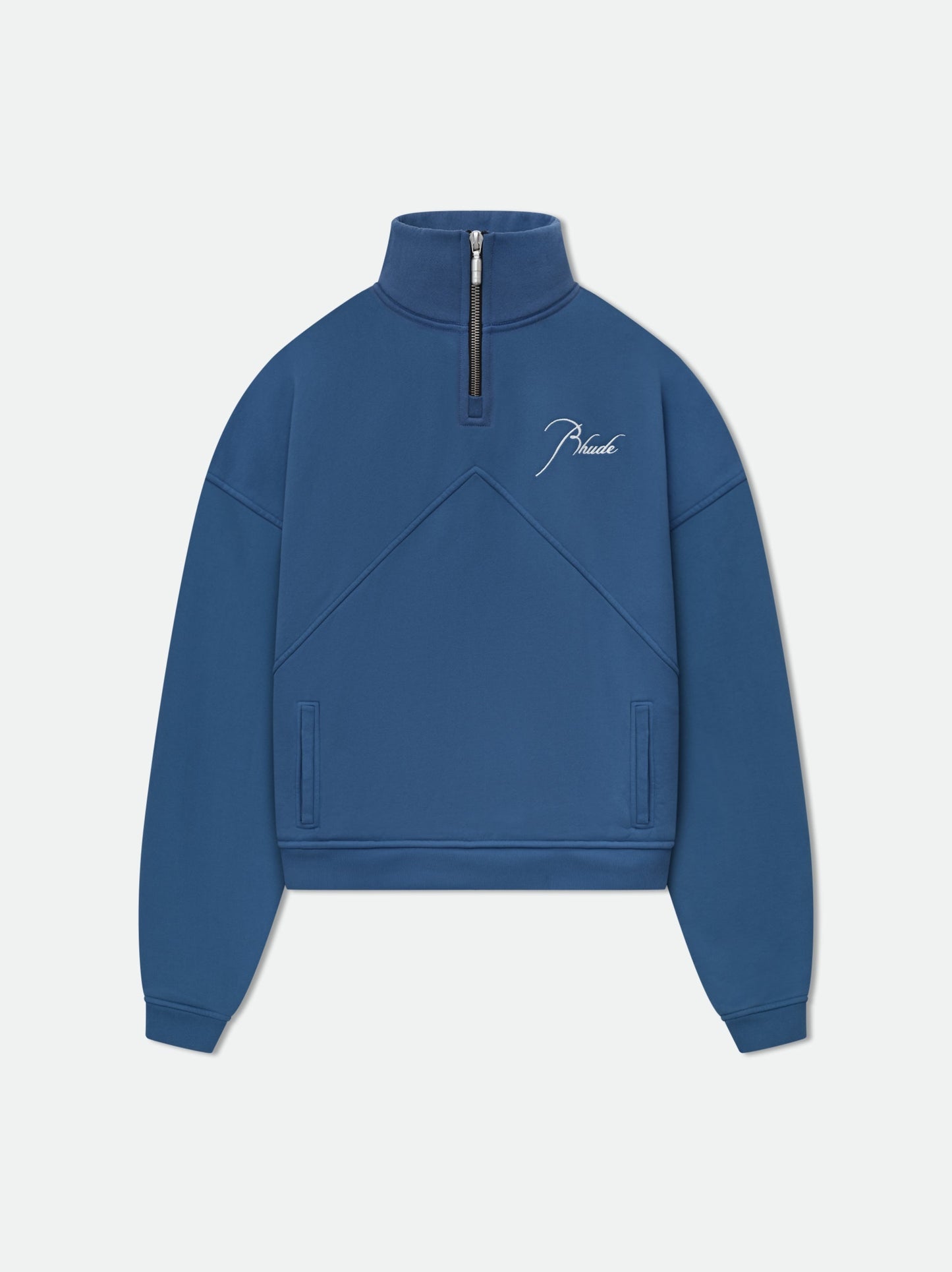 RHUDE MEN'S QUARTER ZIP