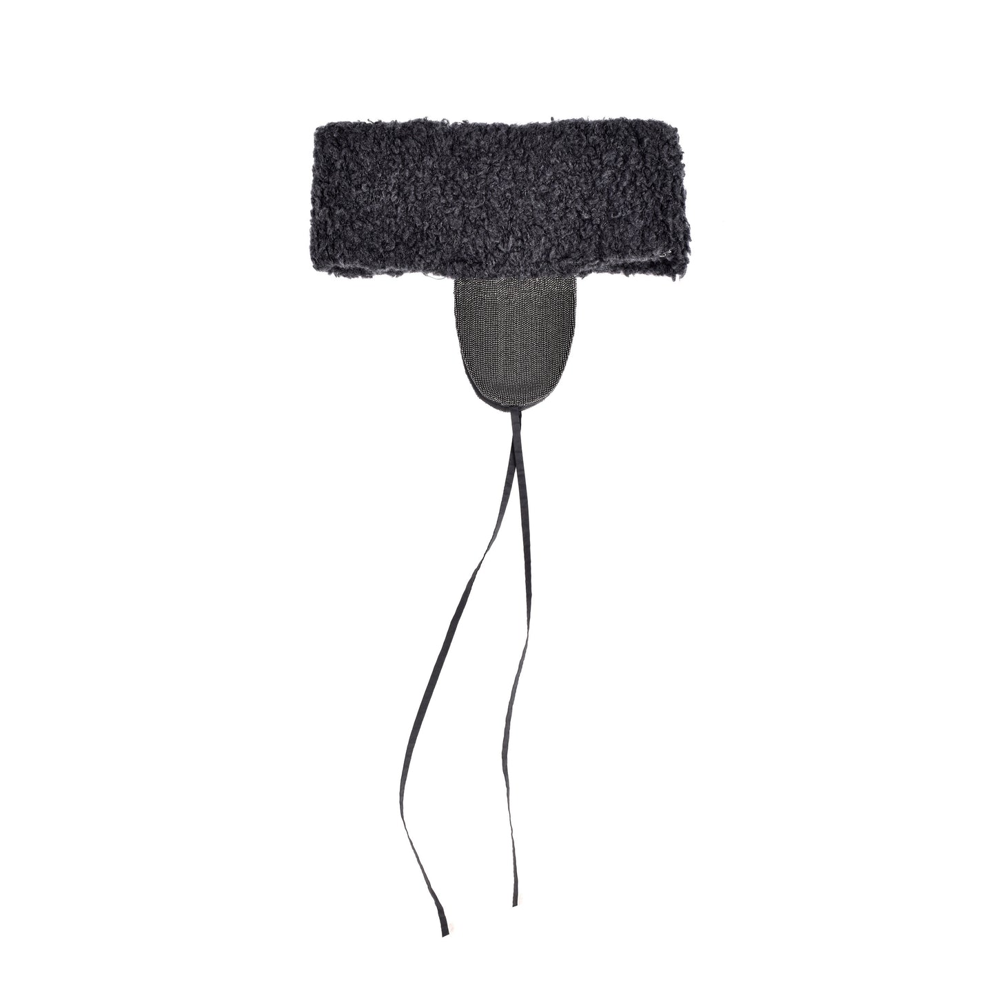 BRUNELLO CUCINELLI WOMEN'S MONILI BEAD LINED CASHMERE EAR WARMERS/HEAD BAND