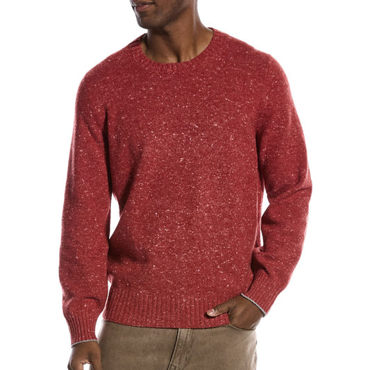 BRUNELLO CUCINELLI MEN'S CREW NECK KNIT CASHMERE SWEATER/PULLOVER
