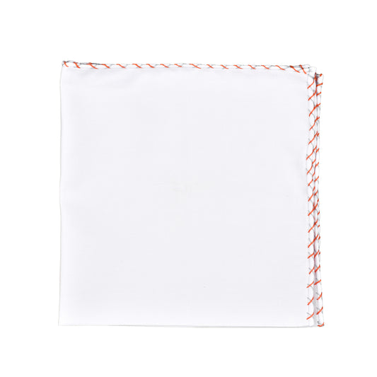 BRUNELLO CUCINELLI MEN'S 100% COTTON POCKET SQUARE