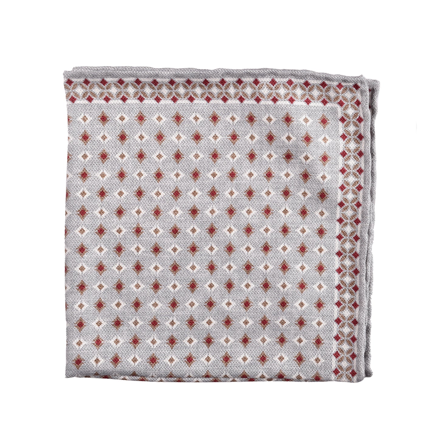 BRUNELLO CUCINELLI MEN'S 100% SILK POCKET SQUARE NEW