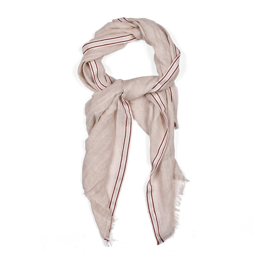 BRUNELLO CUCINELLI MEN'S CASHMERE BLEND MID WEIGHT FASHION SCARF