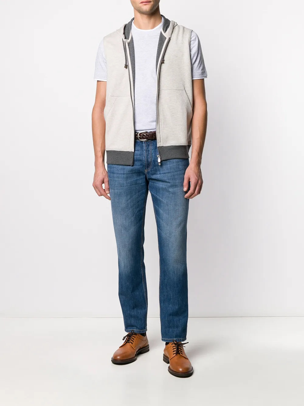 BRUNELLO CUCINELLI MEN'S SHIRT M0T617427G_CL517 NWT