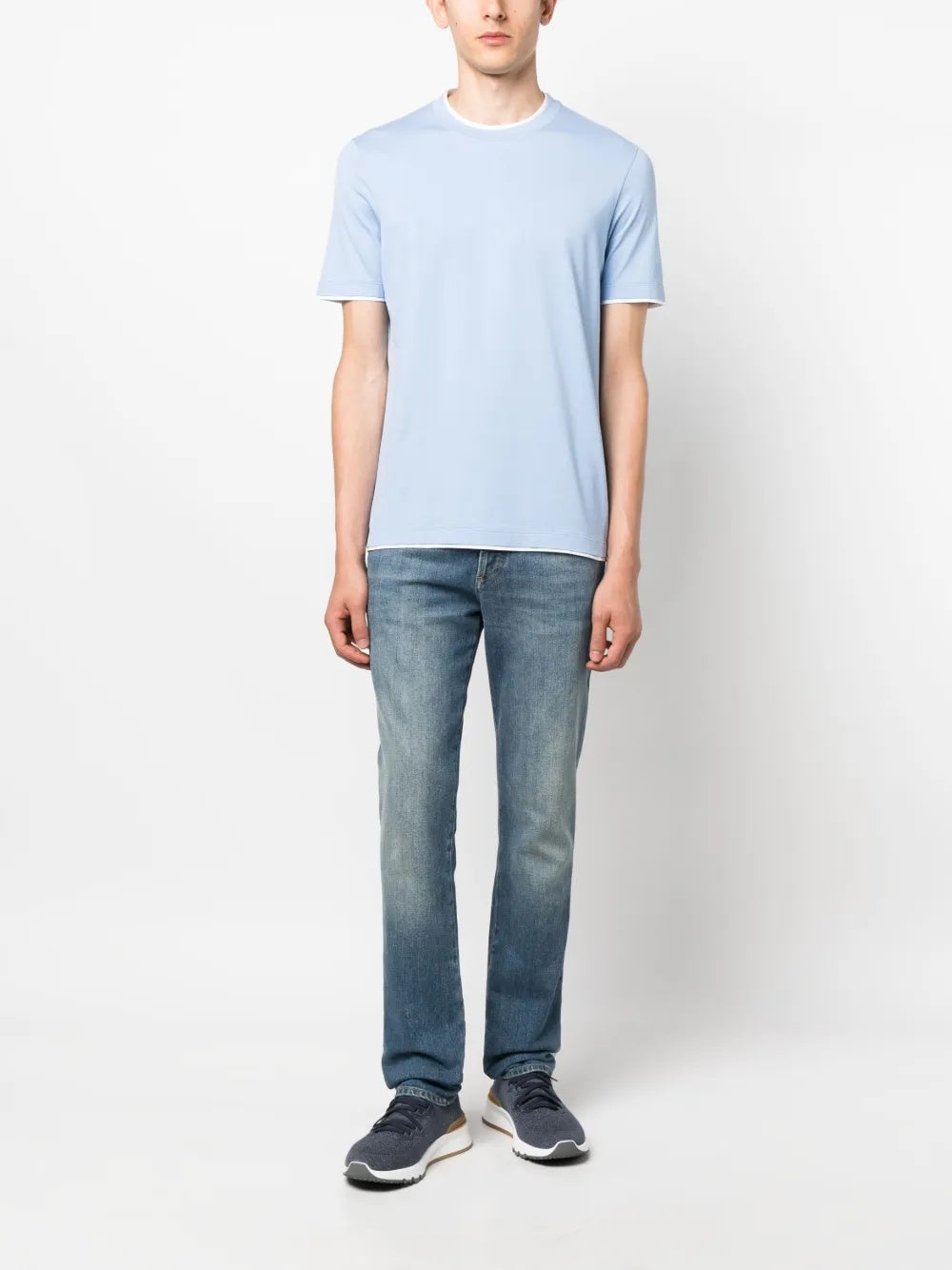 BRUNELLO CUCINELLI MEN'S SHIRT M0T617427_CZJ18 NWT