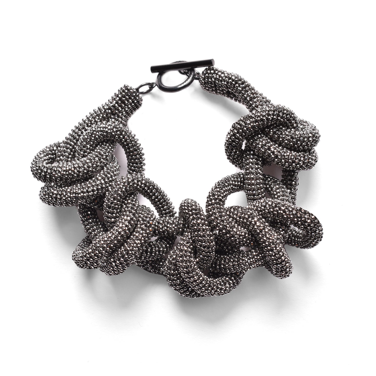 BRUNELLO CUCINELLI WOMEN'S MONILI BEAD CHAIN LINK STYLE BRACELET NEW