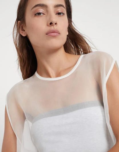 BRUNELLO CUCINELLI WOMEN'S SHIRT MF940EQ600_C600 NWT